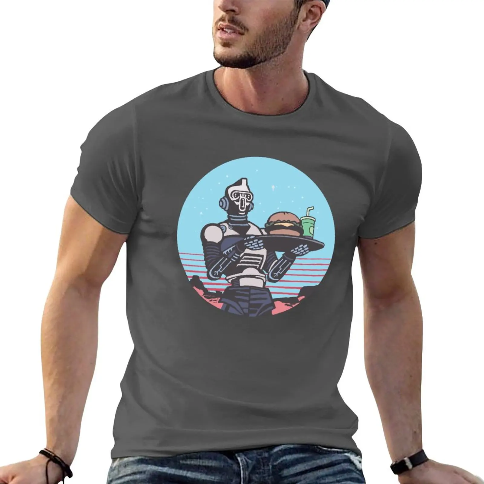 New Meal Armstrongs T-Shirt plain t-shirt T-shirt short mens workout shirts
