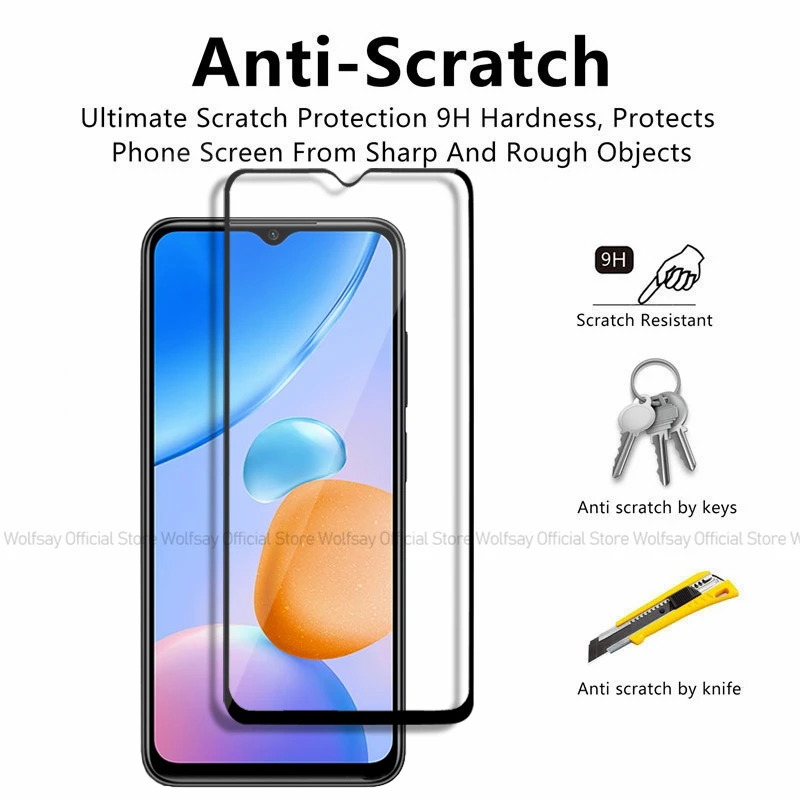 2/4PCS Tempered Glass For Xiaomi Redmi 10 5G Screen Protector Xiaomi Redmi 10 5G Full Glue Cover Phone Film Xiaomi Redmi 10 5G