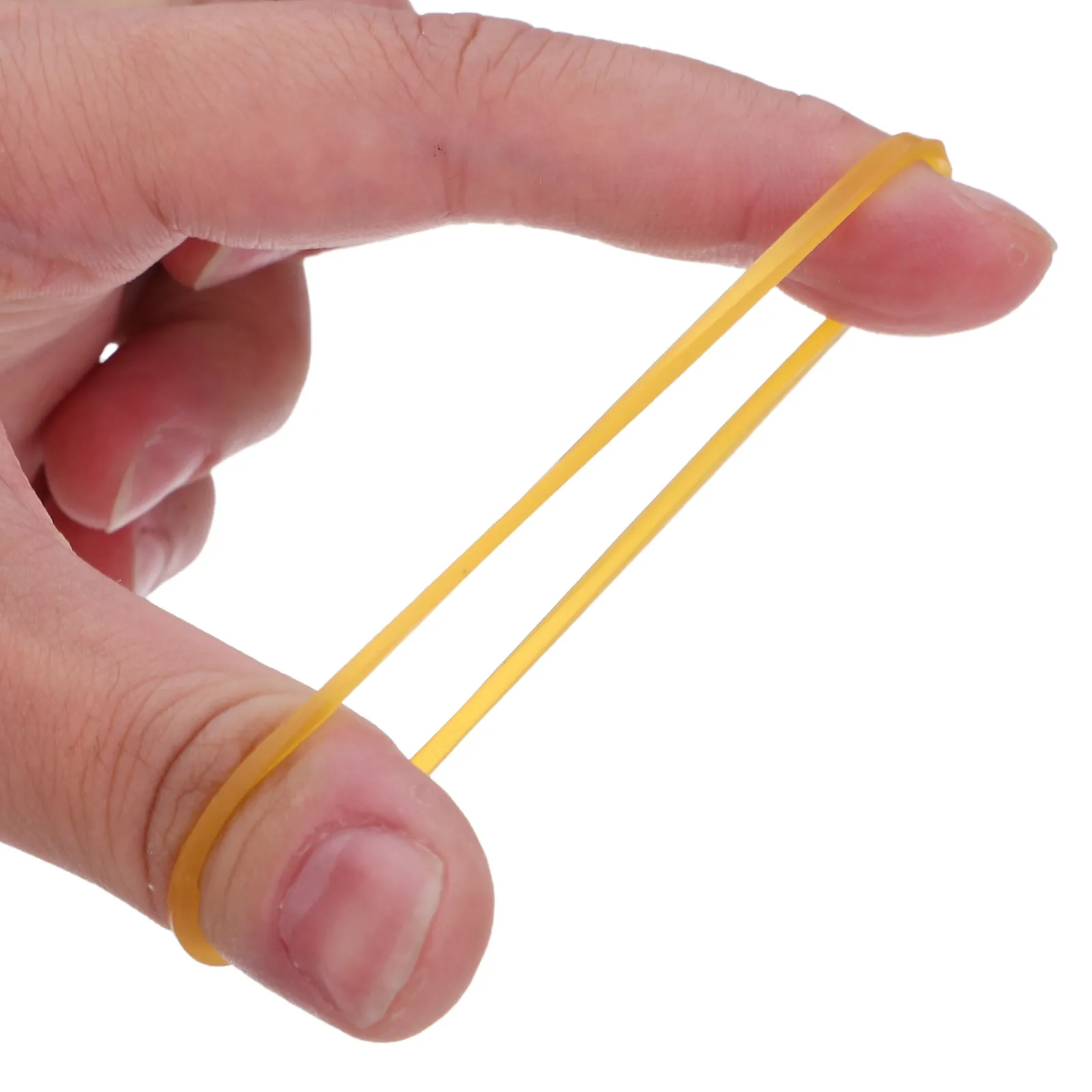 

500 шт. резиновых лент высокой эластичности, особо прочных, термостойких, для организации офисных файлов, финансовых документов, желтые