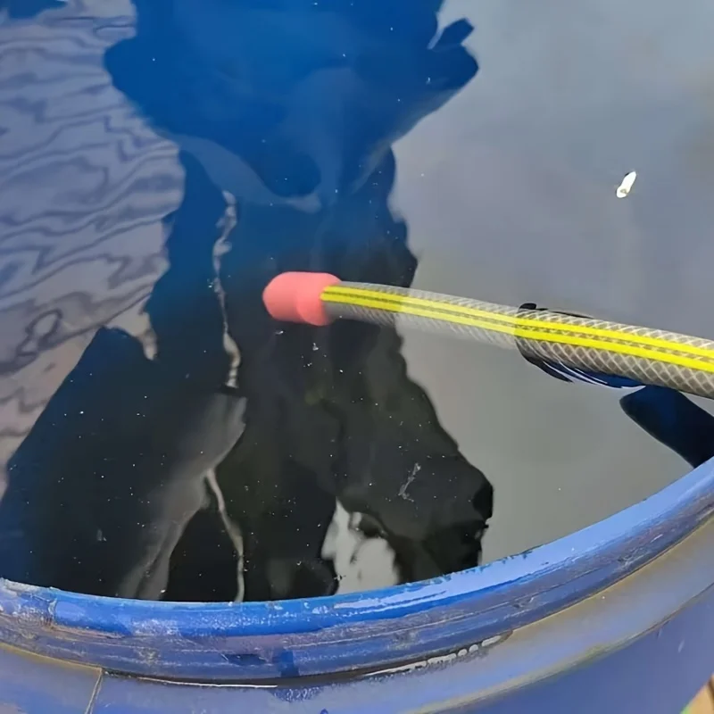 Sifón para manguera de jardín, herramienta accesorio para riego de Patio exterior, dispositivo 3D reutilizable para exteriores, utilizado con manguera, práctico y atractivo