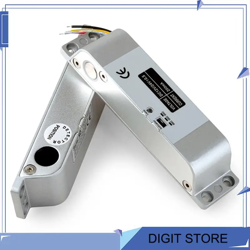 DIGIT-Electric Drop Bolt Lock Electronic Mortise Lock Fail Secure Mode For Access Control Electronic Mortise Lock