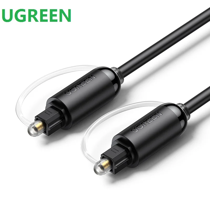 Ugreen Digital Optical Audio Line Gold Plated SPDIF Coaxial Cable for Blu-ray CD DVD Player Xbox 360 PS3 AV TV 5.1 Channel