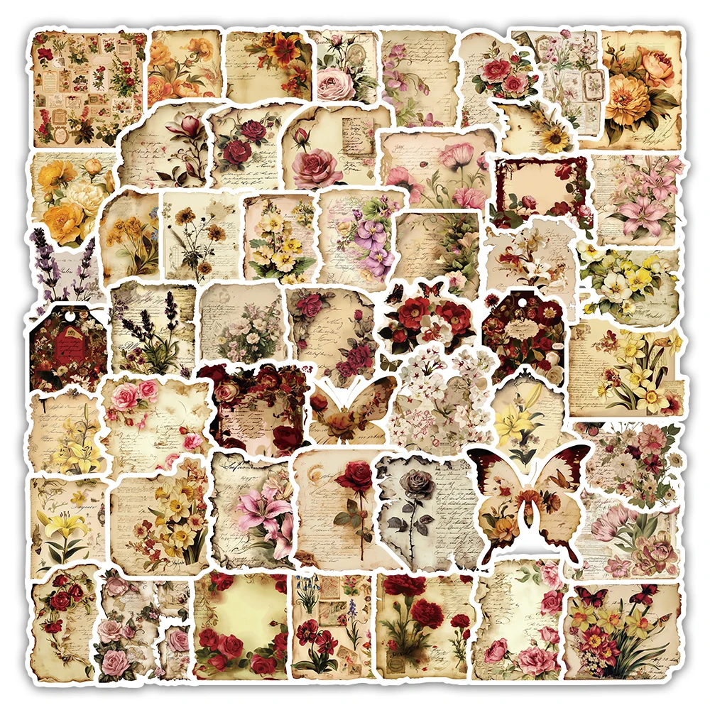 Vintage Floral Pape… - image