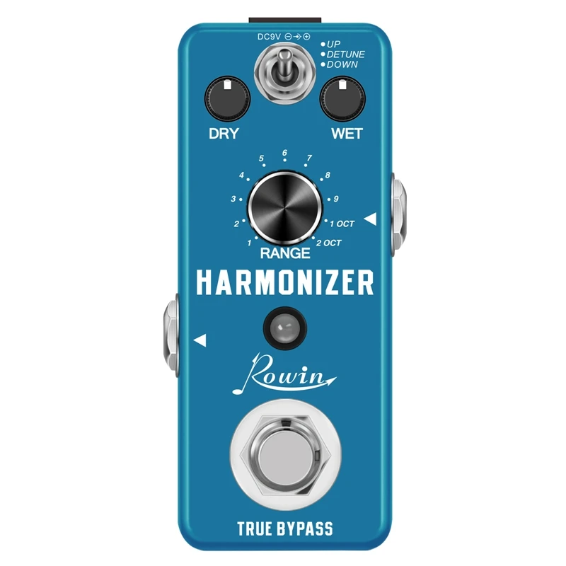 LEF-3807 Guitar Harmonizer Pedal Digital Pitch Effect Pedals Signal To Create Harmony/Pitch Shift/Detune