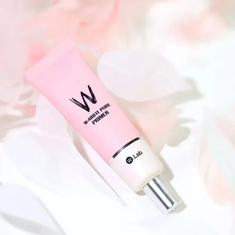 Wlab W-Airfit Pore Primer Pre Makeup Milk Brighten Face Smooth Invisible Pores Concealer Facial Professional Cosmetics Korea 35g