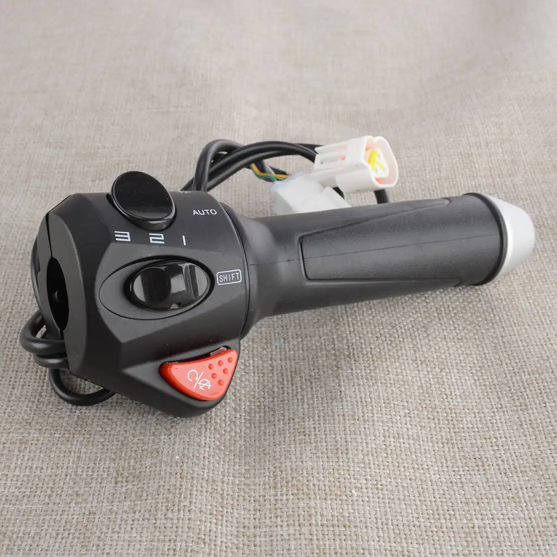 Right Handlebar Combination Switch Button with Speed Control Handle Main Black fit for Super SOCO TC TS