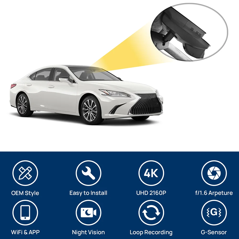 Customized OEM plug and play For Lexus ES Series ES350 ES240 ES300 ES330 ES250 ES300H Model Year 2018 to 2023