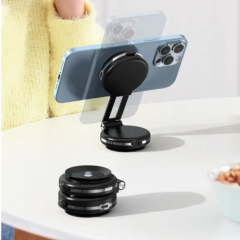 Car Phone Holder Suction Mount Auto Cell Phone Holder Double Suction Cup Cell Phone Holder Mount Windshield Phone Stand Auto