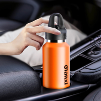 One Click Open Thermos Portable Stainless Steel Thermal Mug Tumbler Vacuum Flasks Cold And Hot Sports Water Bottle Car Tea Cup