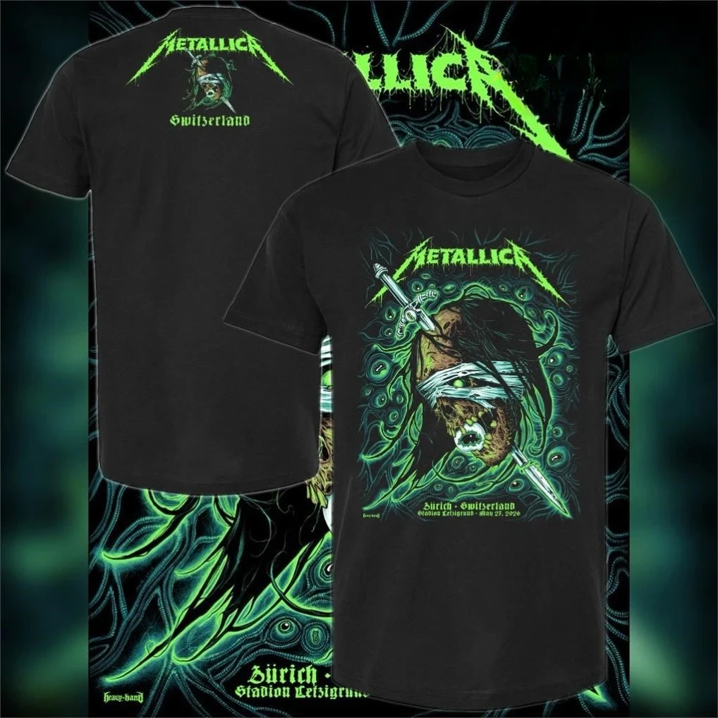 Metallica M72Athens May 9, 2026 Olympic Stadium in Athens, Greece T-Shirt