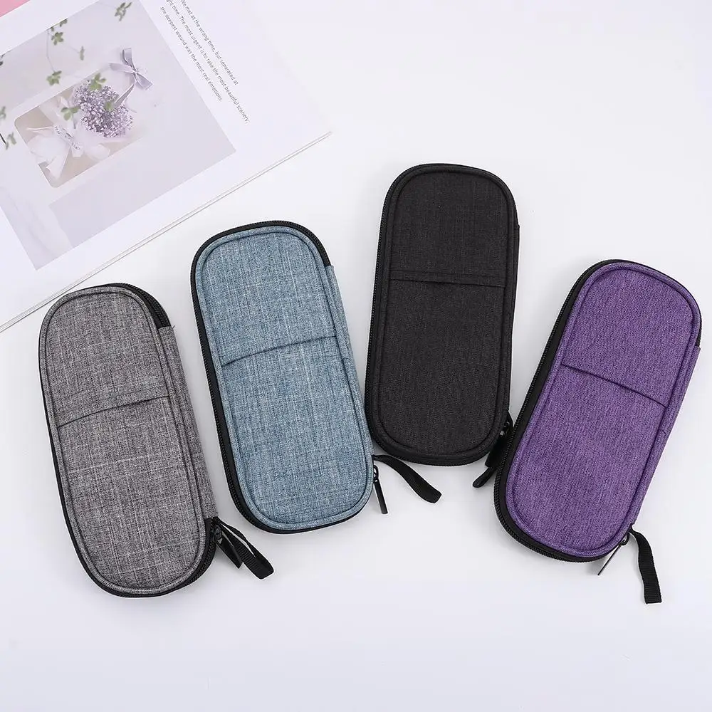 حقيبة تبريد محمولة بالأنسولين ، تخزين بارد لامع ، سفر للأدوية ، مبرد للجيب ، عبوة حقيبة للقلم ، مجمد للأدوية لمرض السكري