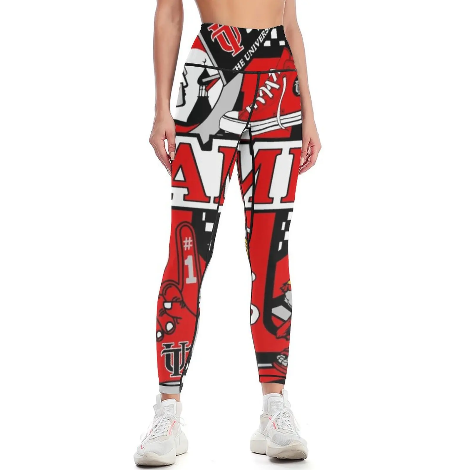

Tampa Collage Leggings Women's sports pants sports for gym Sports pants for sporty woman push up Womens Leggings