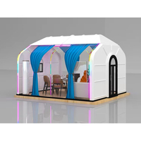 Camping Outdoor Igloo Polycarbonate Clear Transparent Bubble Room Hotel Dome Tent Bubble House Starry Sky Dome House