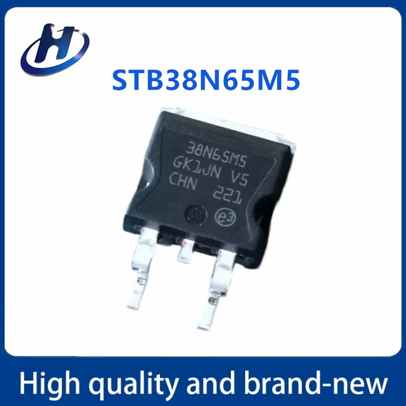 10pcs-50pcs/Lot Brand New Original STB38N65M5 38N65M5 650V 30A SOT-263 ICchip