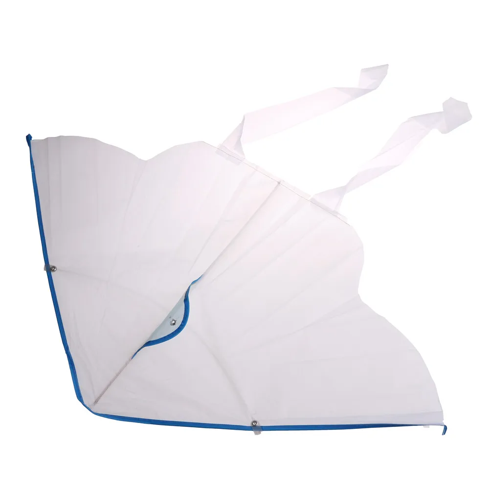 Cerf-volant papillon pliable pour enfants, jouets d'extérieur, peinture, bricolage, blanc, 1 pièce