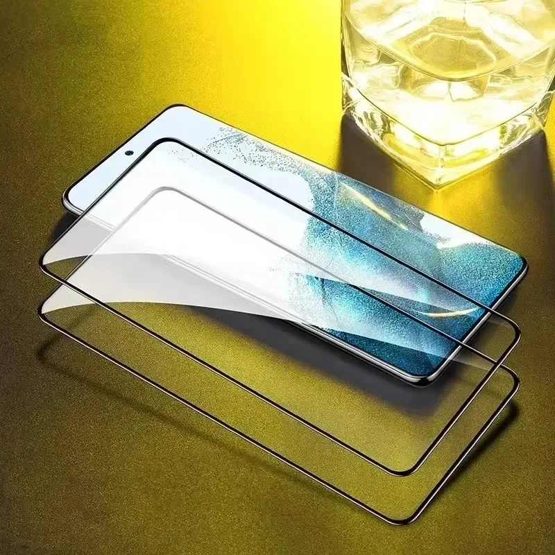 3Pcs Tempered Glass For Realme GT 8 Pro 7 6 Curved Full Cover Screen Protector