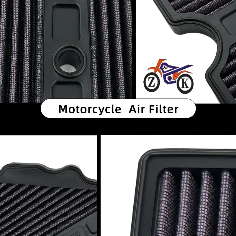 Motorcycle Intake Air Filter For Benelli TRK 502 TRK502 TRK502X 2017-2022 Motorcycle Air Filter Flow Engine Element