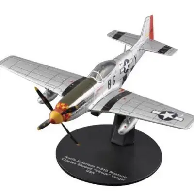 DeA 1/72 No.62 American P51-D Mustang Fighter Finished Alloy Model view 2
