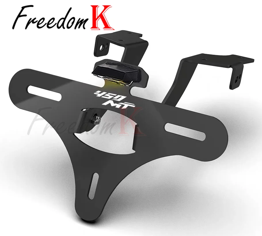 ل CFMOTO CF MOTO 450MT 450 MT MT 450 MT450 اكسسوارات لوحة ترخيص قوس الذيل مرتب الحاجز مزيل رقم حامل الدعم