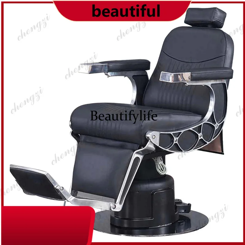 

k182 Japanese High Barber Chair Light Accent Luxury Modern Design Barber Chair Beauty Professional Salon Furniture