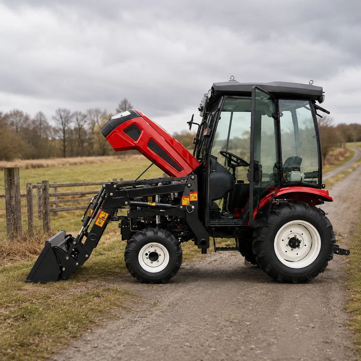 50HP Mini Tractor for Greenhouse Orchard Small Farm and Garden Work Dealer Supply