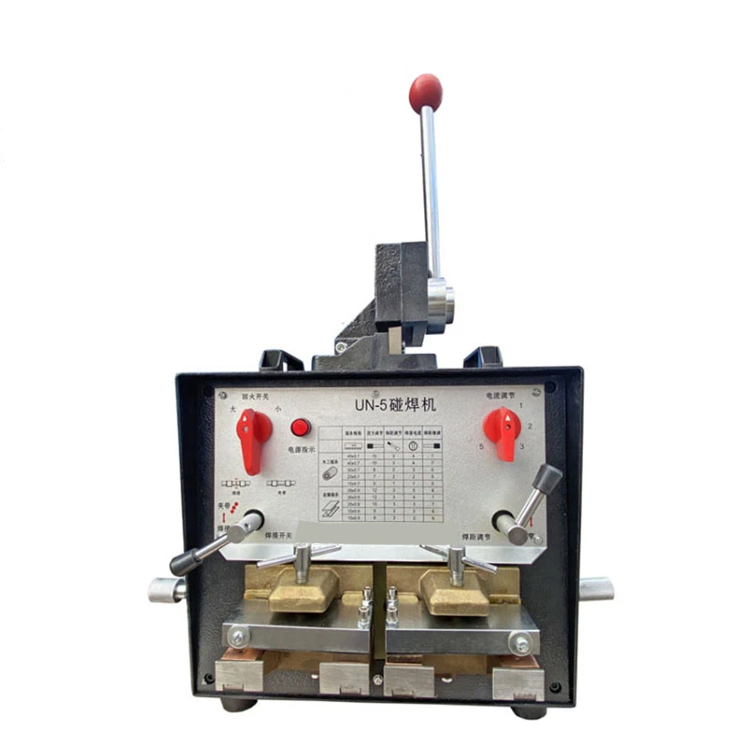

STR Xiamen Strongtech UN-5 Band Saw Blade Butt Welding Machine with Core Motor Component