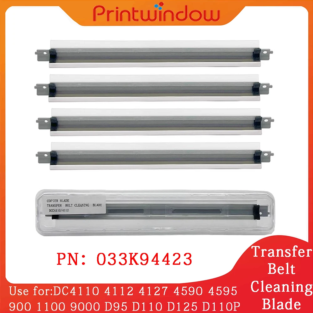 4PCS 033K94423 Transfer Belt Cleaning Blade for Xerox DC4110 4112 4127 4590 4595 900 1100 9000 D95 D110 D125 D110P D125P