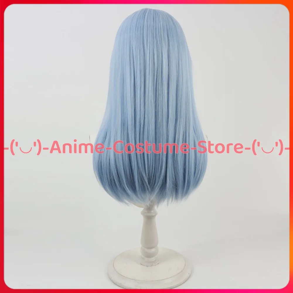 끝의 세라프 후카 시로메이 코스프레 가발 애니메이션 캐릭터 할로윈 카니발 파티 의상 가발 내열성 합성 머리카락