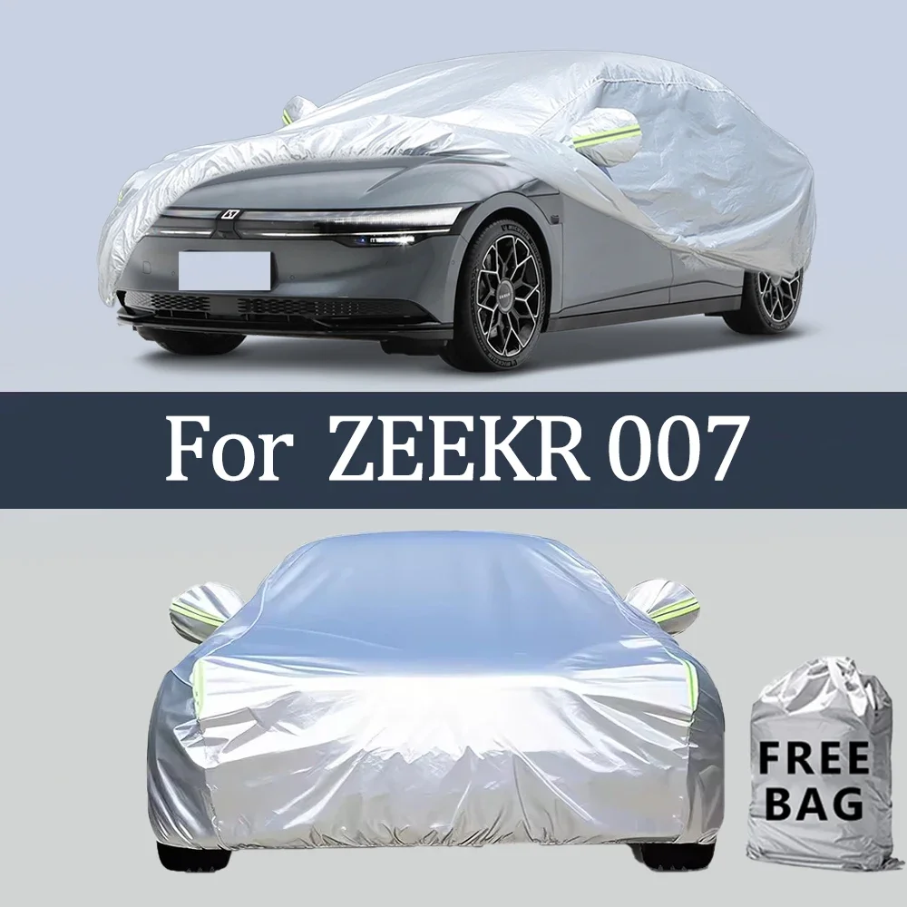 

For ZEEKR 007 Car Cover Outdoor Protection Covers Snow Sunshade Waterproof Dustproof Exterior UV Car Accessories