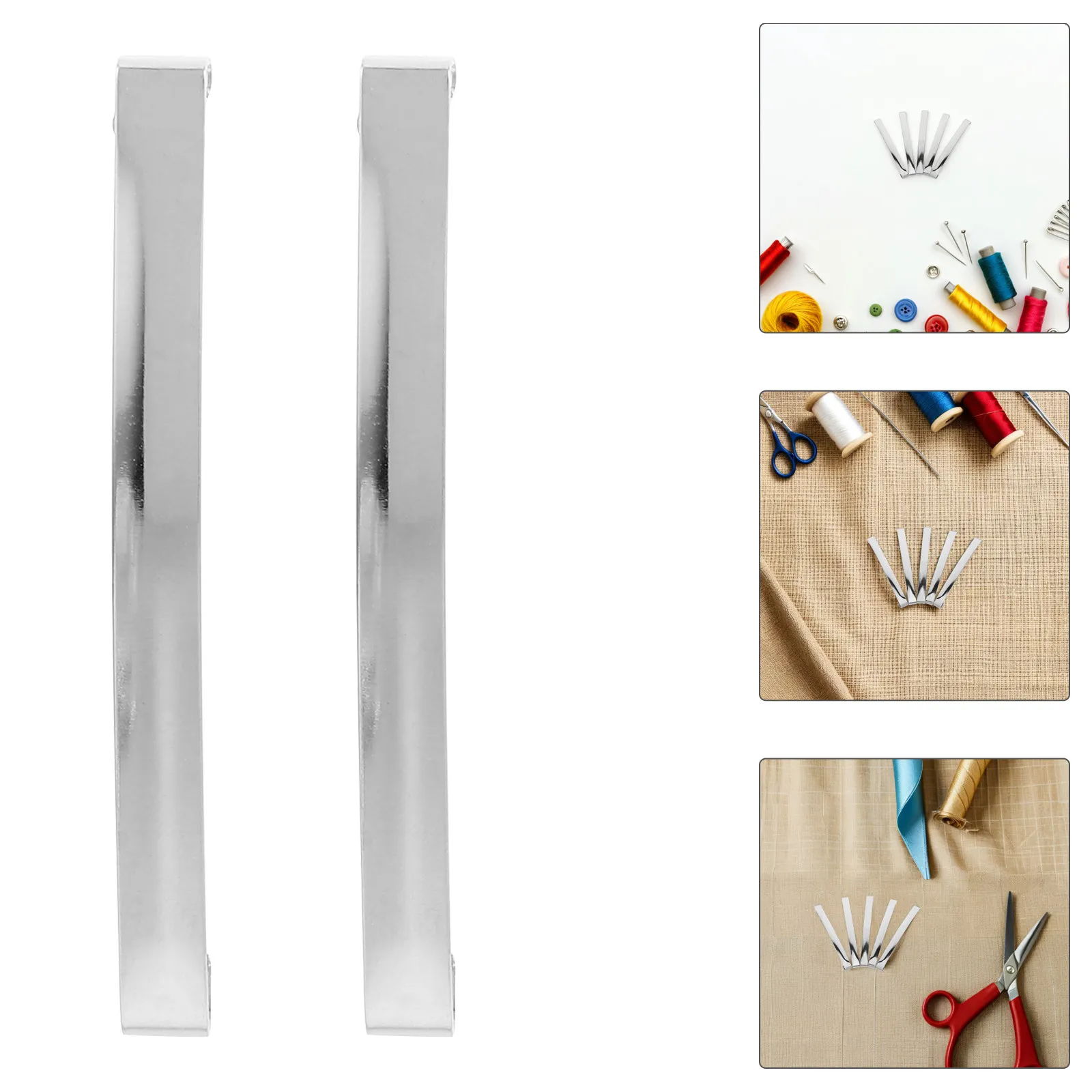 

30Pcs Metal French Clip Hair Slides Single Prong Barrette Pins for Hair Clip Crafting Materials Barrettes Replacement Parts