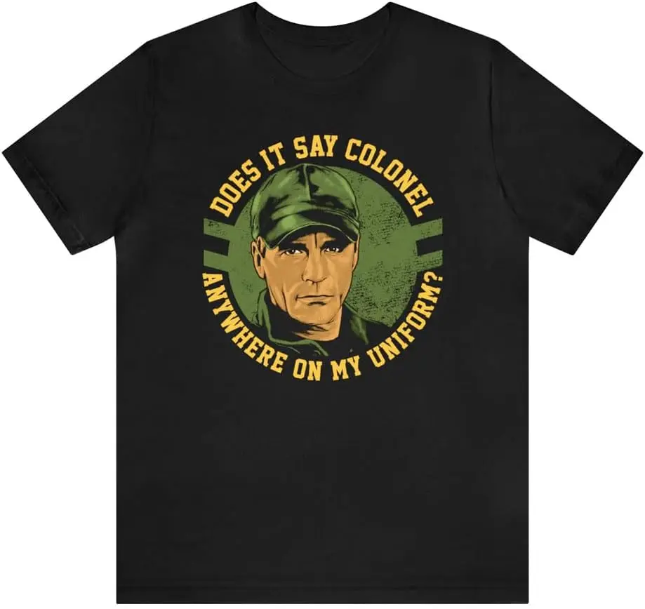 GEEK TEEZ Stargate Jack Oneill Colonel Men's T-Shirt