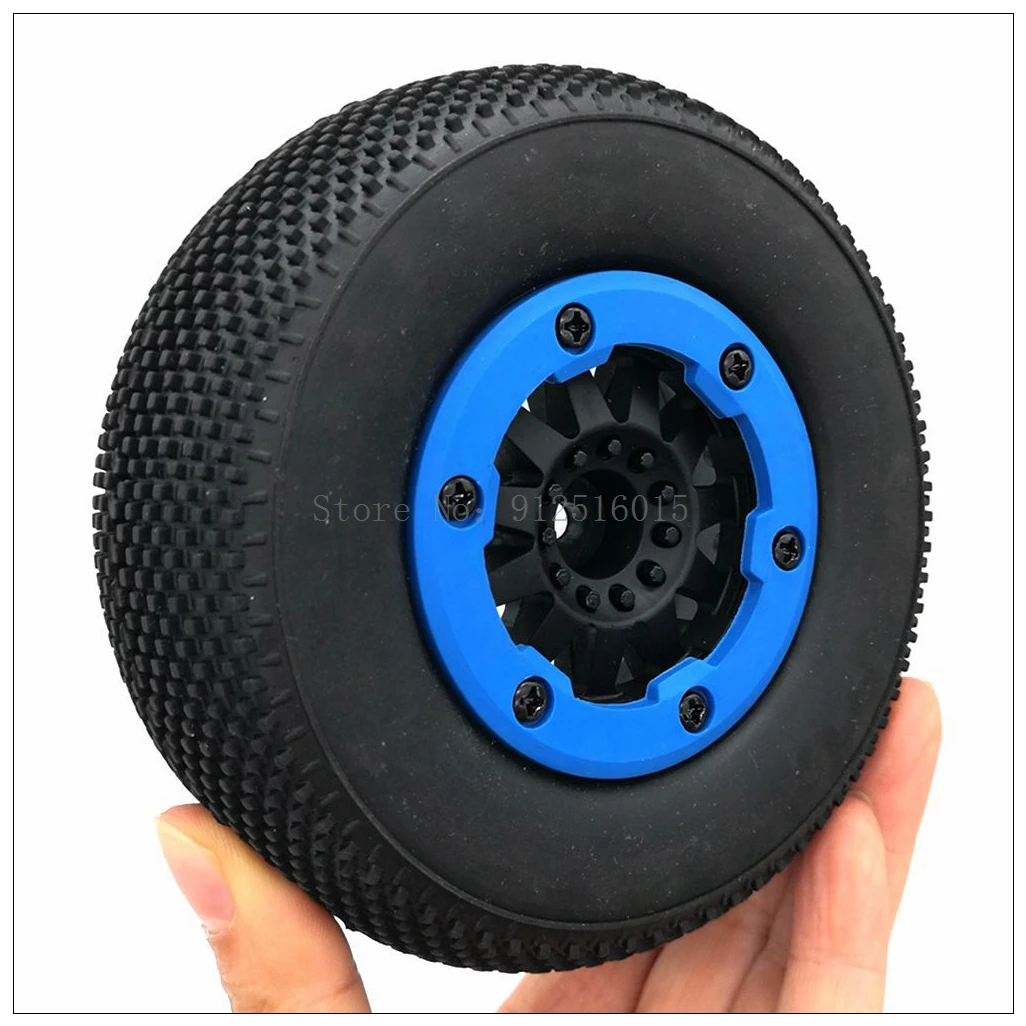 1:10 RC Remote Control Model Cars Short-course Truck Tire fuoristrada Buggy pneumatici ruote Huanqi 727 REMO Parts