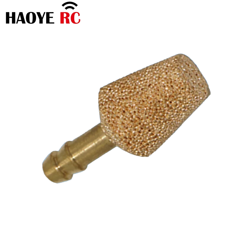 Haoye 1pc Anti Fouling Oil RC Accessory Fuel Clunk Filters Sintered Bronze High Quality D11×d4.5×L25mm Oil Hammer For RC Parts