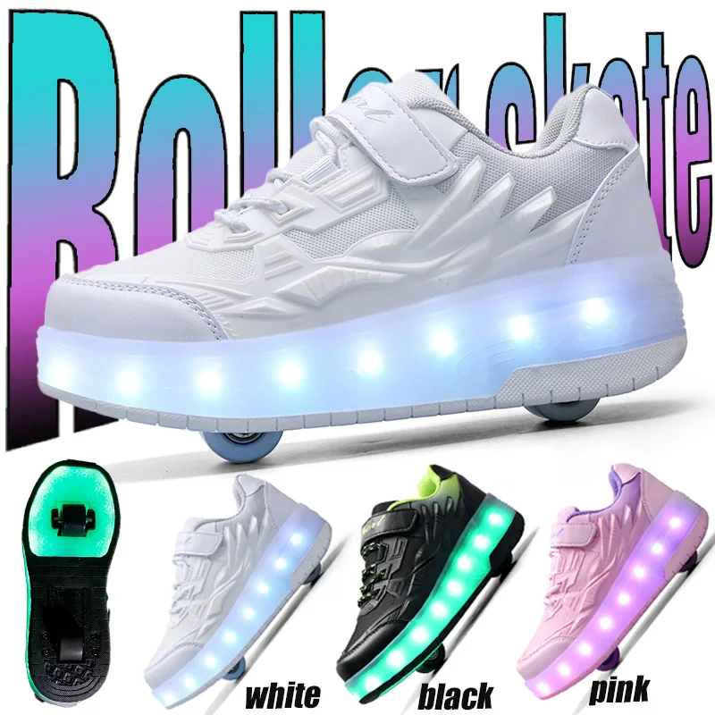girls-fashion-two-wheels-usb-charging-sneakers-led-light-roller-skate-shoes-kids-gift-for-children-sport-casual-shoes