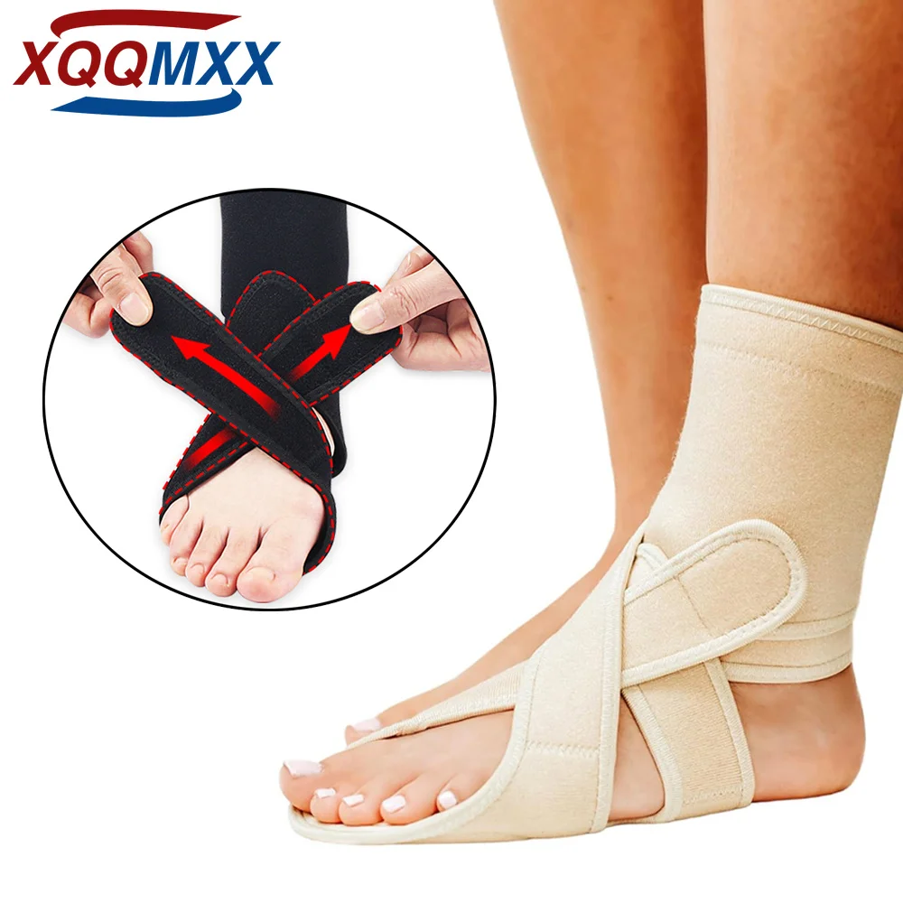 1PCS AFO Foot Drop Brace for Walking with Shoes, Plantar Fasciitis Night Splint, Ankle Brace for Stroke Recovery, MS, Fracture