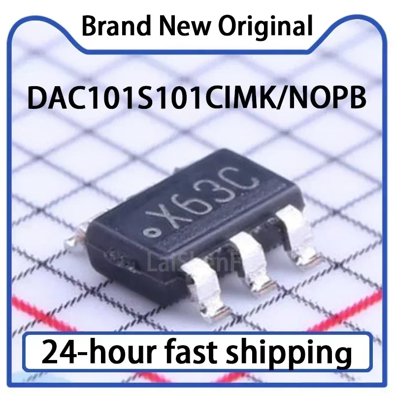 1 قطعة DAC101S101CIMK/NOPB الشاشة الحريرية X63C SOT236 مايكرو نسبة الطاقة محول الأصلي في المخزون