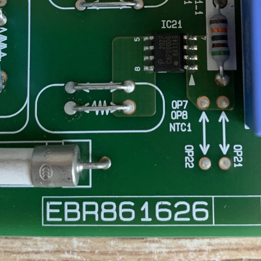 冷蔵庫マザーボード、PCB コントロールボード、モデル番号 EBR 861626 、ブランドLG用、オリジナル