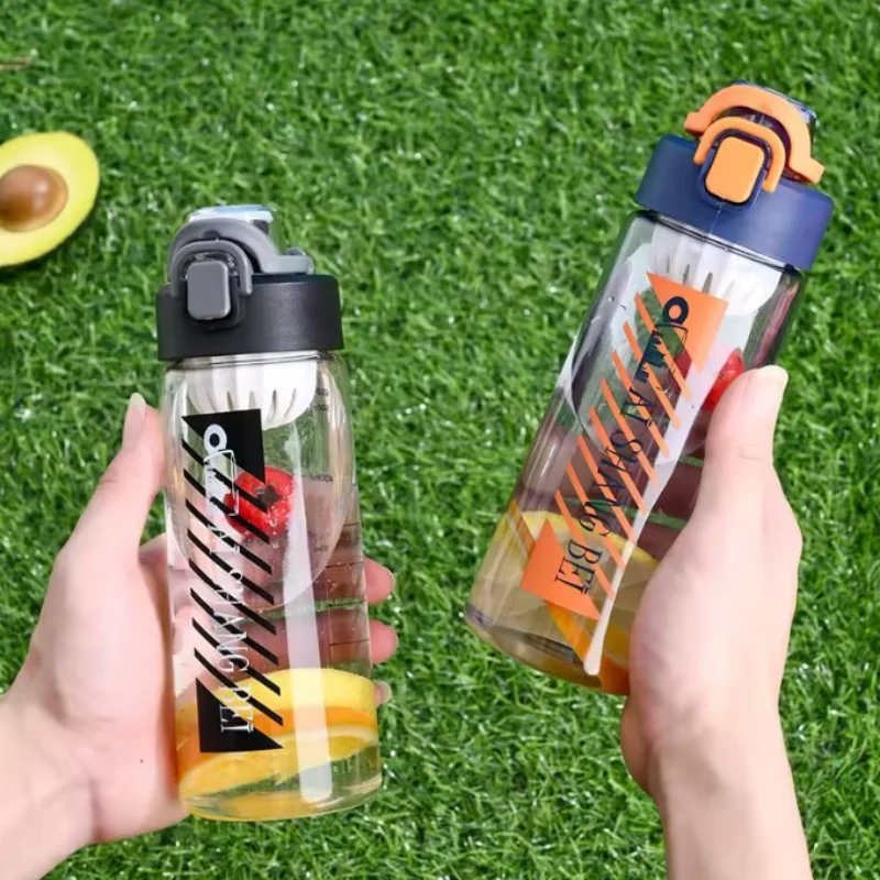 

800 мл новая портативная чашка для воды с всплывающей крышкой для ПК, удобная чашка для воды для студентов, спортивная чашка на открытом воздухе, простой стиль для мужчин и женщин