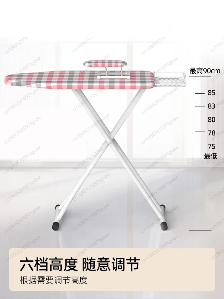 Household large ironing board | Foldable vertical ironing board with ironing mat
