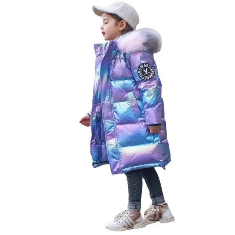 5-14 anni giacche invernali per adolescenti per ragazzi ragazze cappotto addensare caldo bambini parka moda con cappuccio impermeabile Outwear