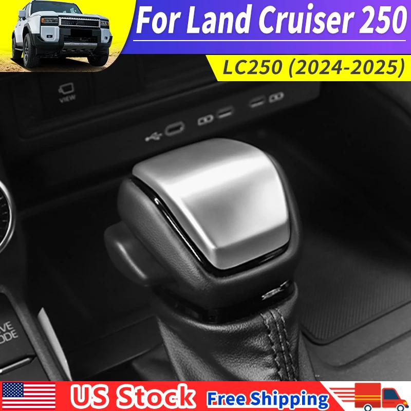 

Для Land Cruiser Prado 250 2024 2025, центральная консоль, украшение для шестерни, защитная наклейка LC 250 J250, аксессуары для интерьера, тюнинг
