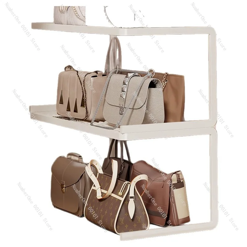 Large Capacity Closet Organizer Shelf for Handbags Underwear Divider Board Wardrobe Display Storage Rack Home Bedroom Dormitory