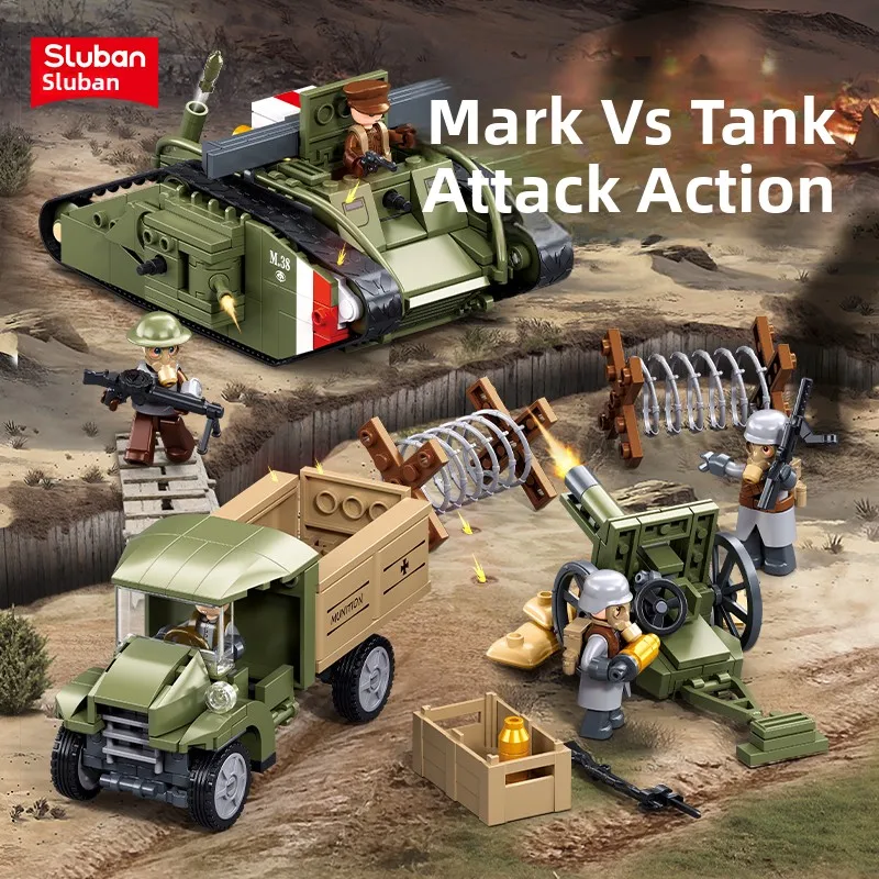 modellino-di-carro-armato-militare-markvs-giocattolo-educativo-per-bambini-regalo-per-ragazzi-blocchi-lu-ban-compatibili-con-altri-marchi