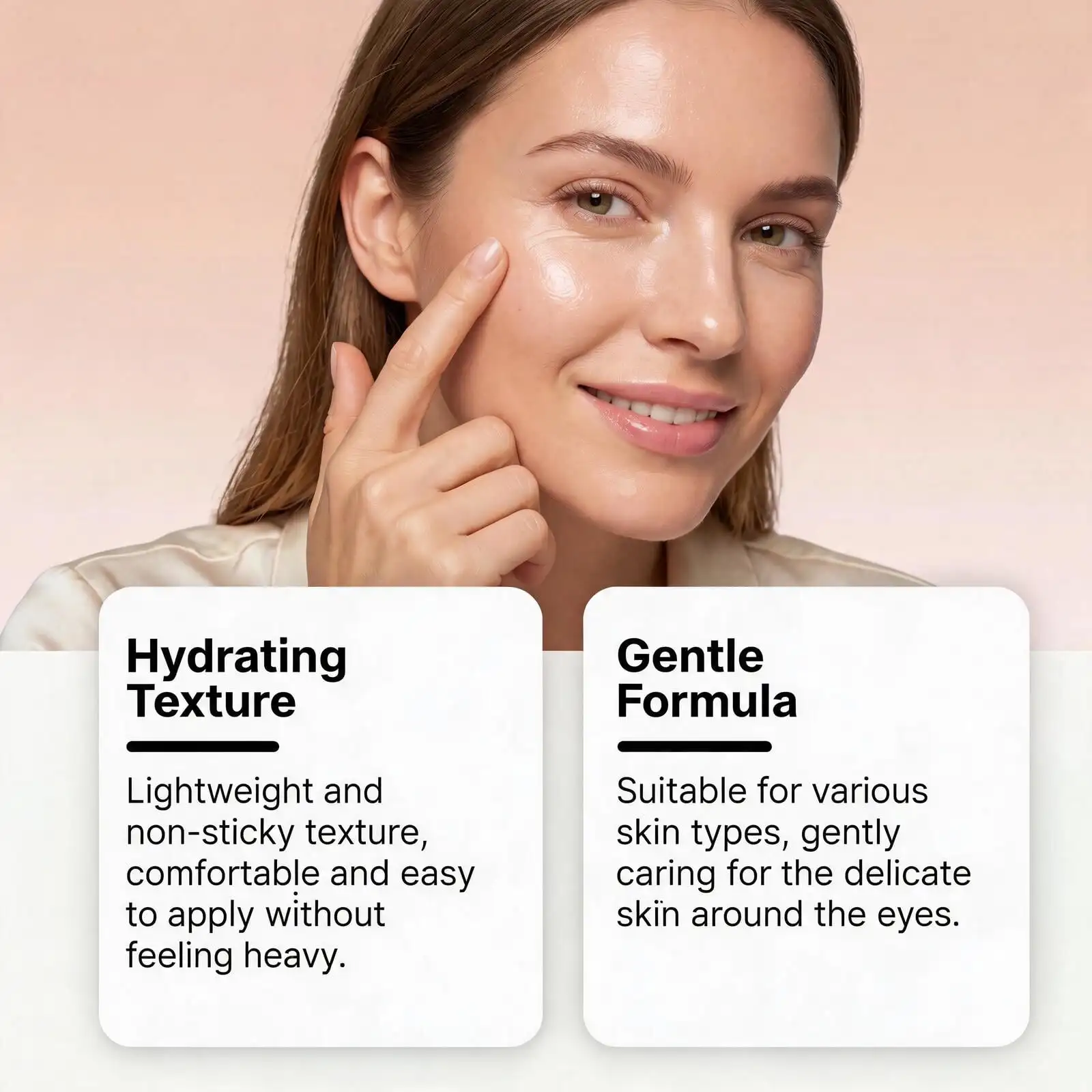 PDRN Volume Fill Booster Cream For Forehead,Smile Lines & Neck Wrinkles Reduction,Plumping Firming Retinal Peptides Care Cream