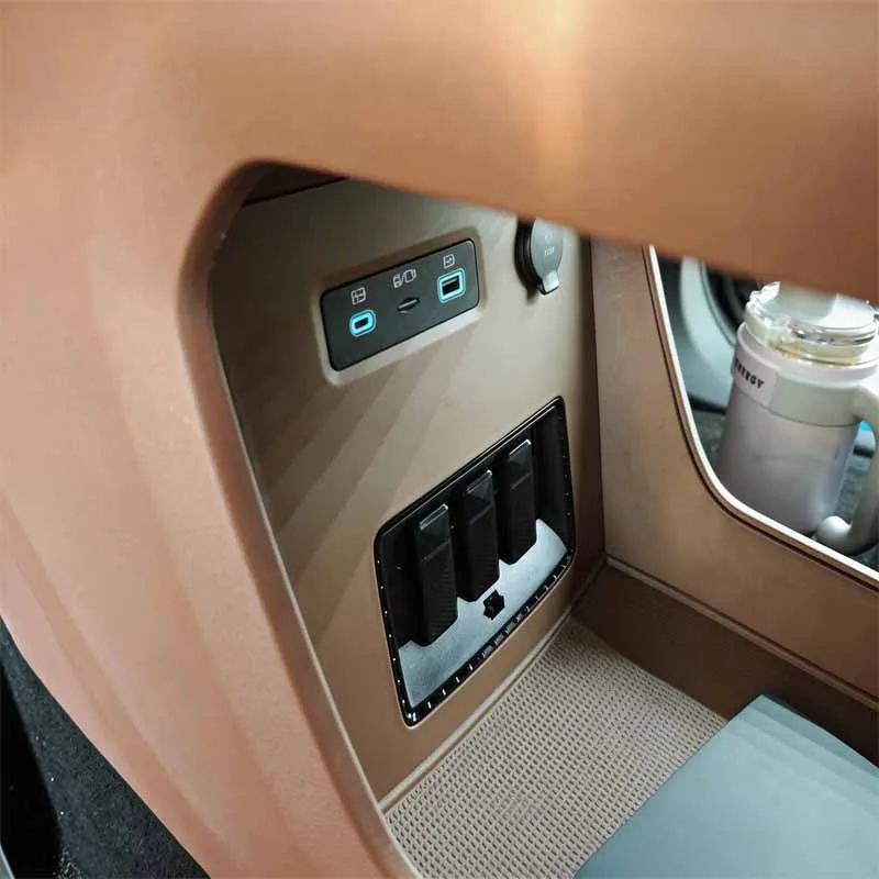 For BYD M9 eMax 9 Xia DM-i All Models OEM Center Console Aroma System USB Fast Charging Panel Replacement Fragrance Strips Kit
