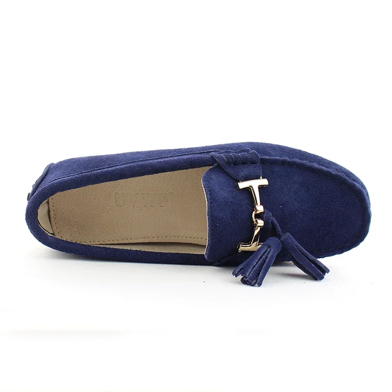 2025 Women Shoes 100% Genuine Leather Women Flat Shoes Handmade Leather Loafers Spring Autumn Casual Driving Shoes Women Flats