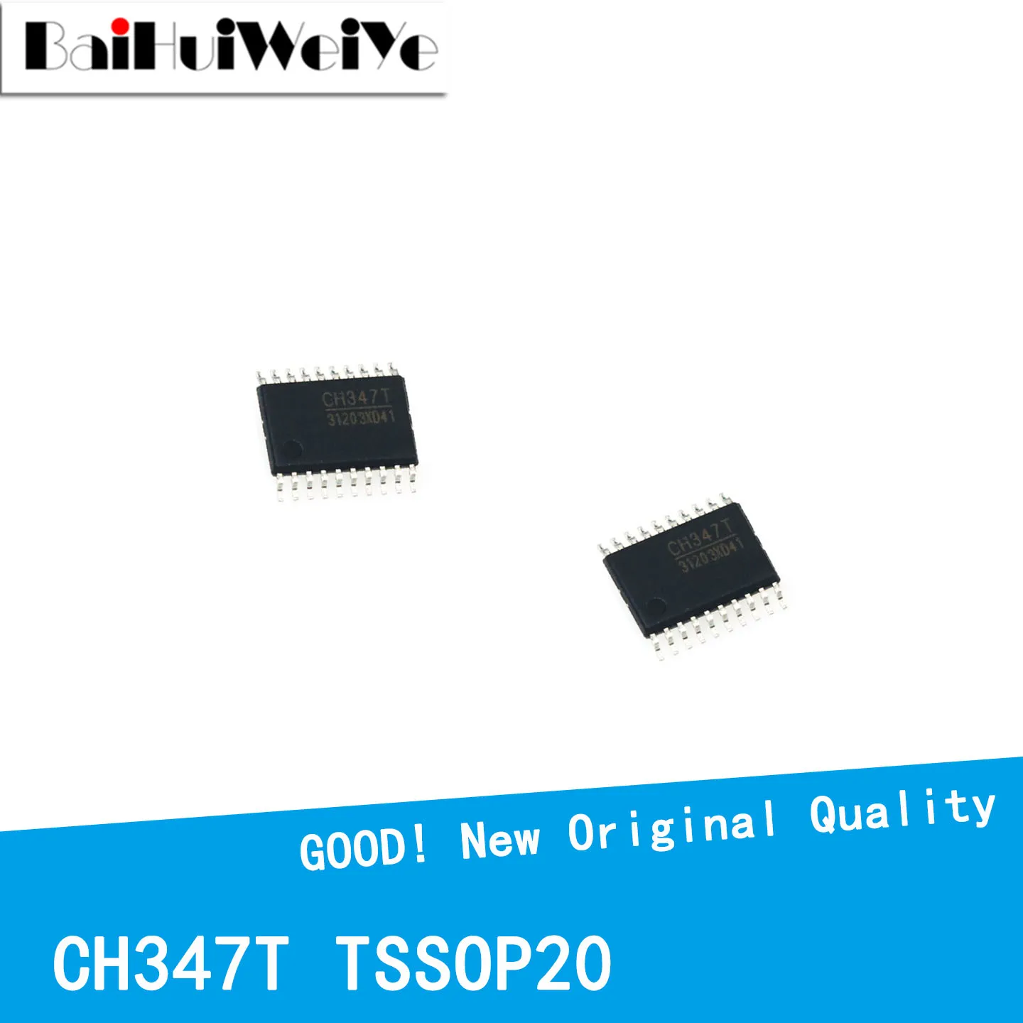5PCS CH347T CH347 SMD TSSOP-20 USB to Serial Port Isolation Protection Chip IC New Good Quality Chipset