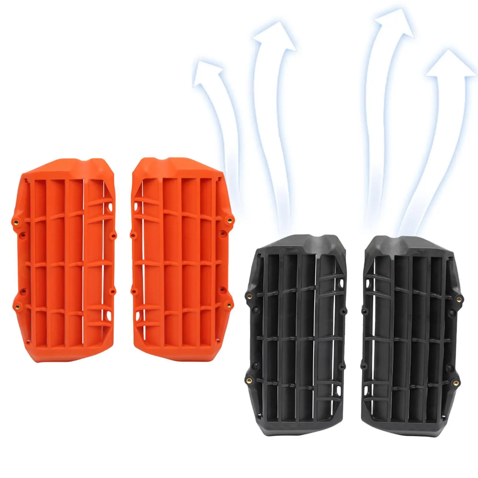 La copertura protettiva per la protezione del radiatore del motociclo sostituisce direttamente la dissipazione del calore Resistente all'usura Installa facilmente lo scudo di raffreddamento