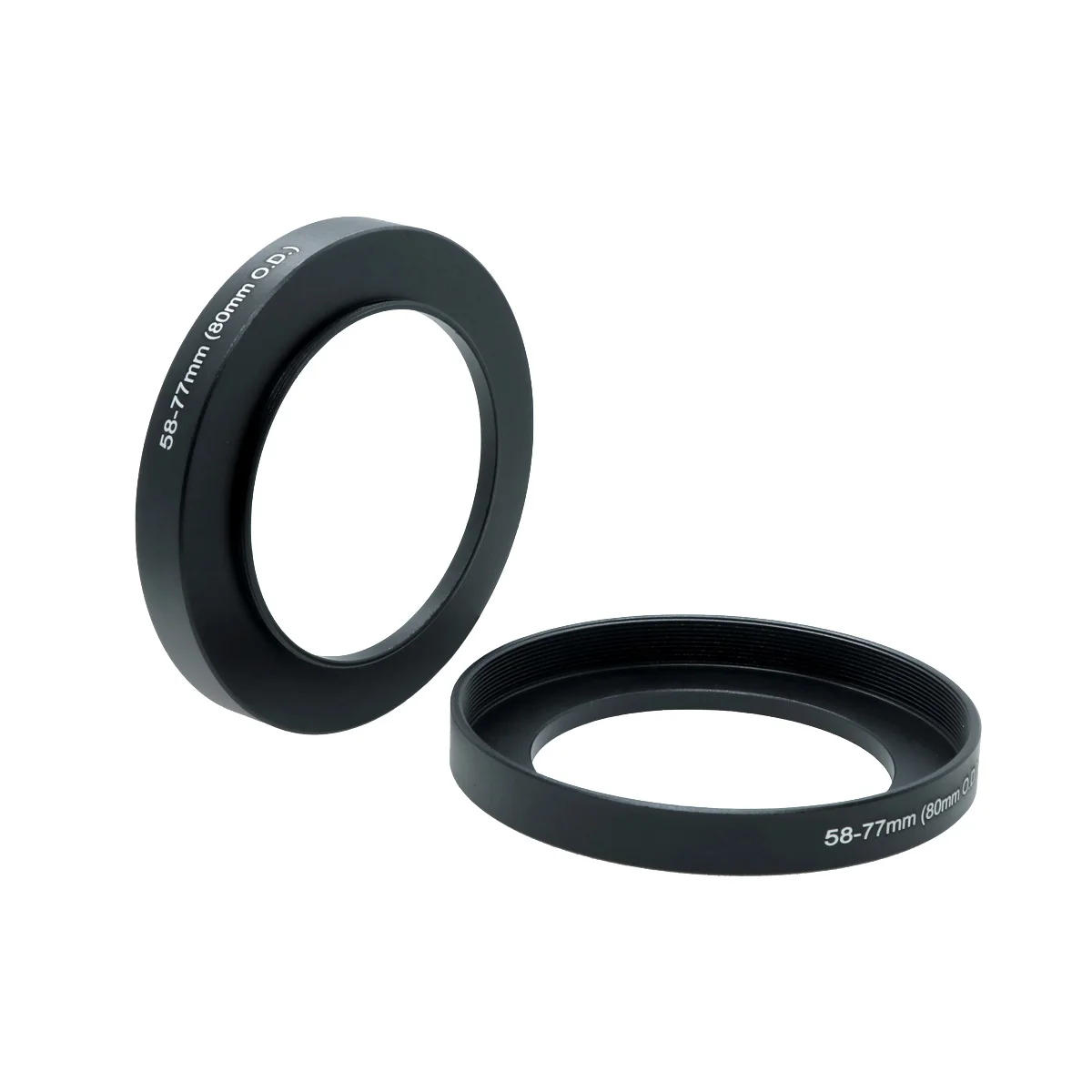 Cinema Step Up Ring 48/49/52/55/58/62/67/72/77/82mm-77mm with 80mm O.D For 80mm Matte Box Adapter