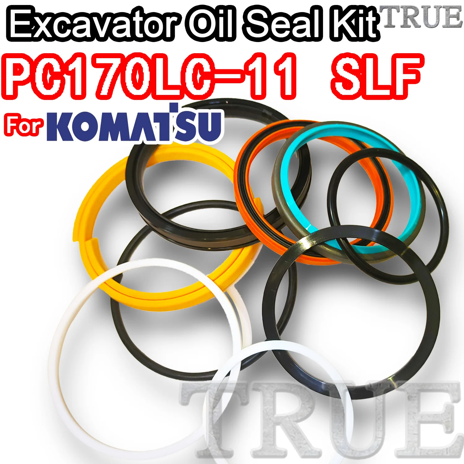 

For PC170LC-11 SLF KOMATSU Oil Seal Excavator Repair Kit PC170LC 11 SLF Swing Gear Center Joint Gasket Nitrile NBR Nok Washer